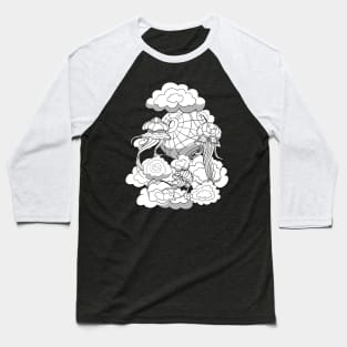 Space Jellyfish Baseball T-Shirt